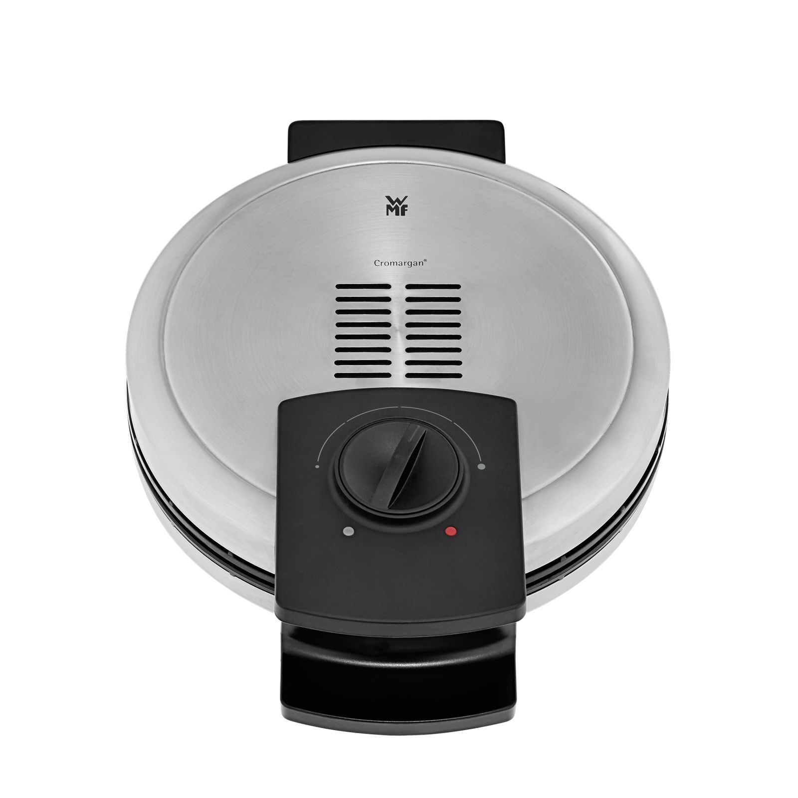 Waffeleisen Lono aus Edelstahl mit Temperaturregler, Draufsicht