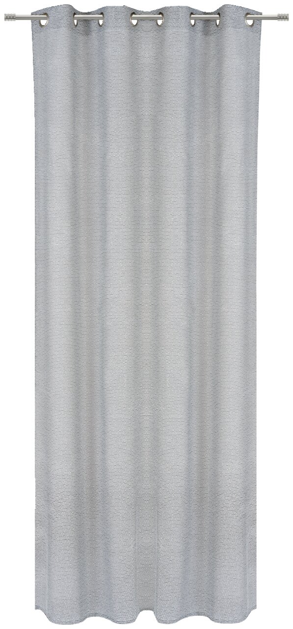 Grijze sjaal met oogjes 135 x 245 cm, vooraanzicht
