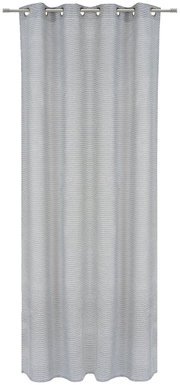 Grauer Ösenschal 135x245cm, frontalansicht