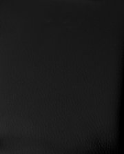 Nahaufnahme einer schwarzen Lederoberfläche, möglicherweise Teil eines Barstuhls.