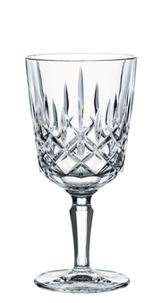 Elegantes Cocktailglas Noblesse mit Kristallschliff, seitliche Perspektive