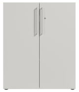 Aktenschrank mit zwei Türen, frontal betrachtet