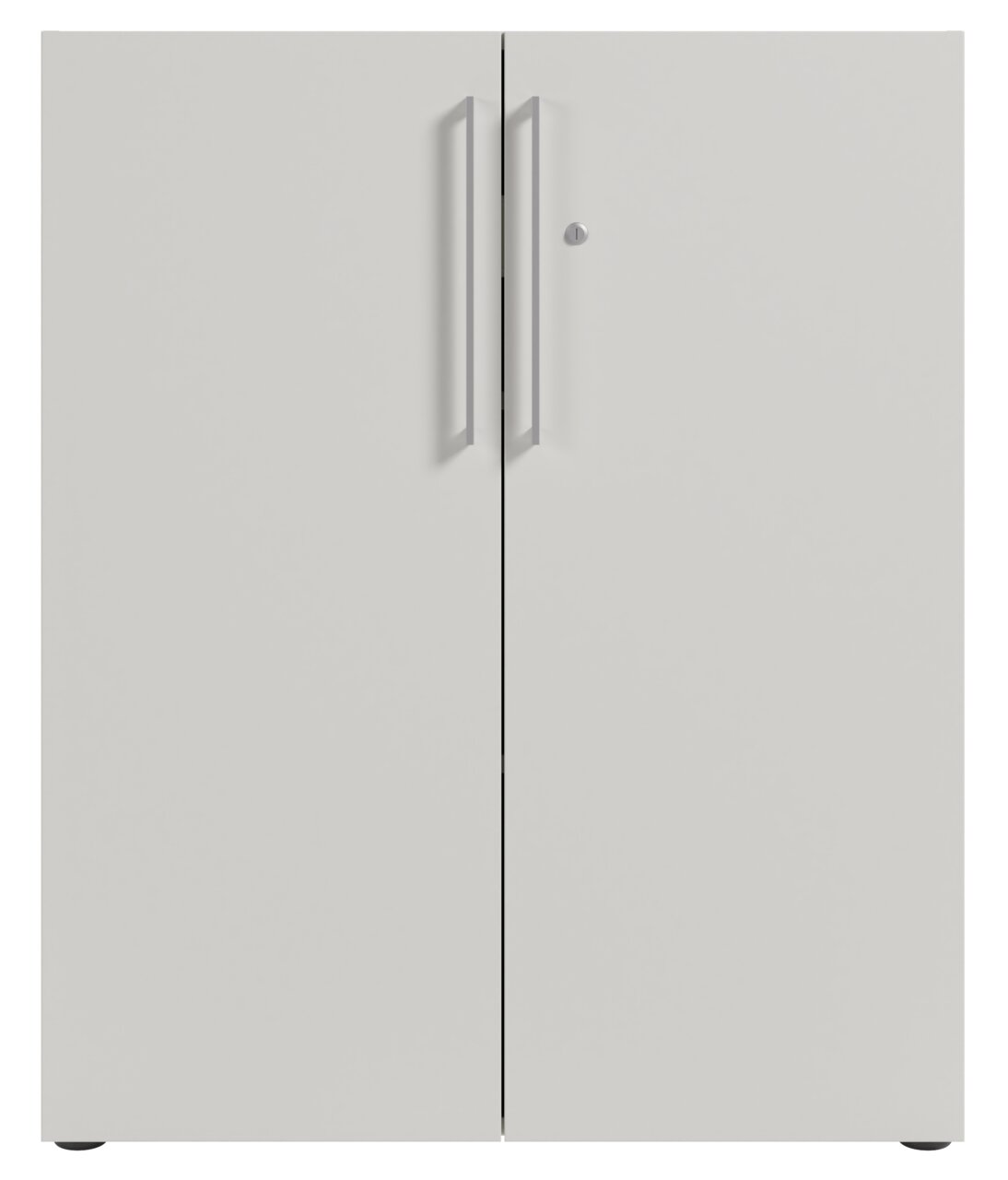 Aktenschrank mit zwei Türen, frontal betrachtet