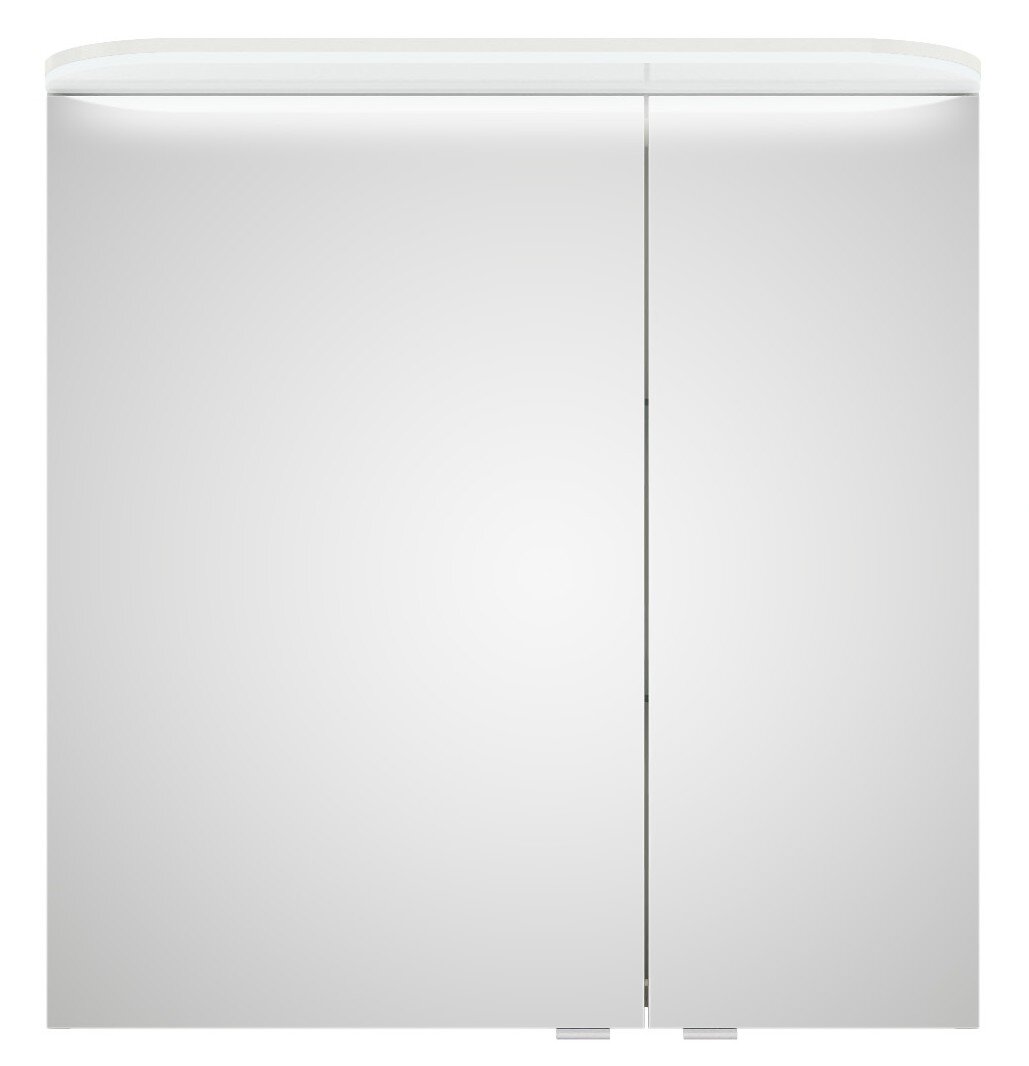 Pelipal Spiegelschrank BALTO SPRINT Moderner Spiegelschrank mit zwei Türen, frontal betrachtet