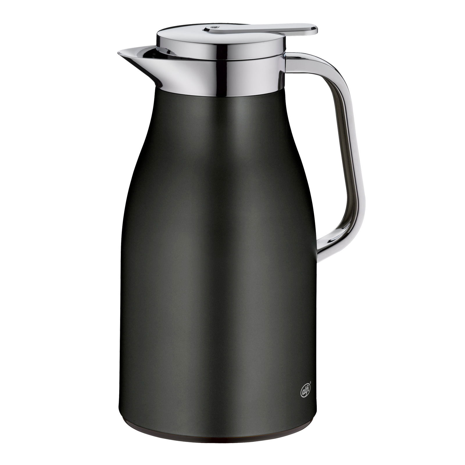 Thermoskanne SKYLINE in cool grey, 1,0l, seitliche Ansicht