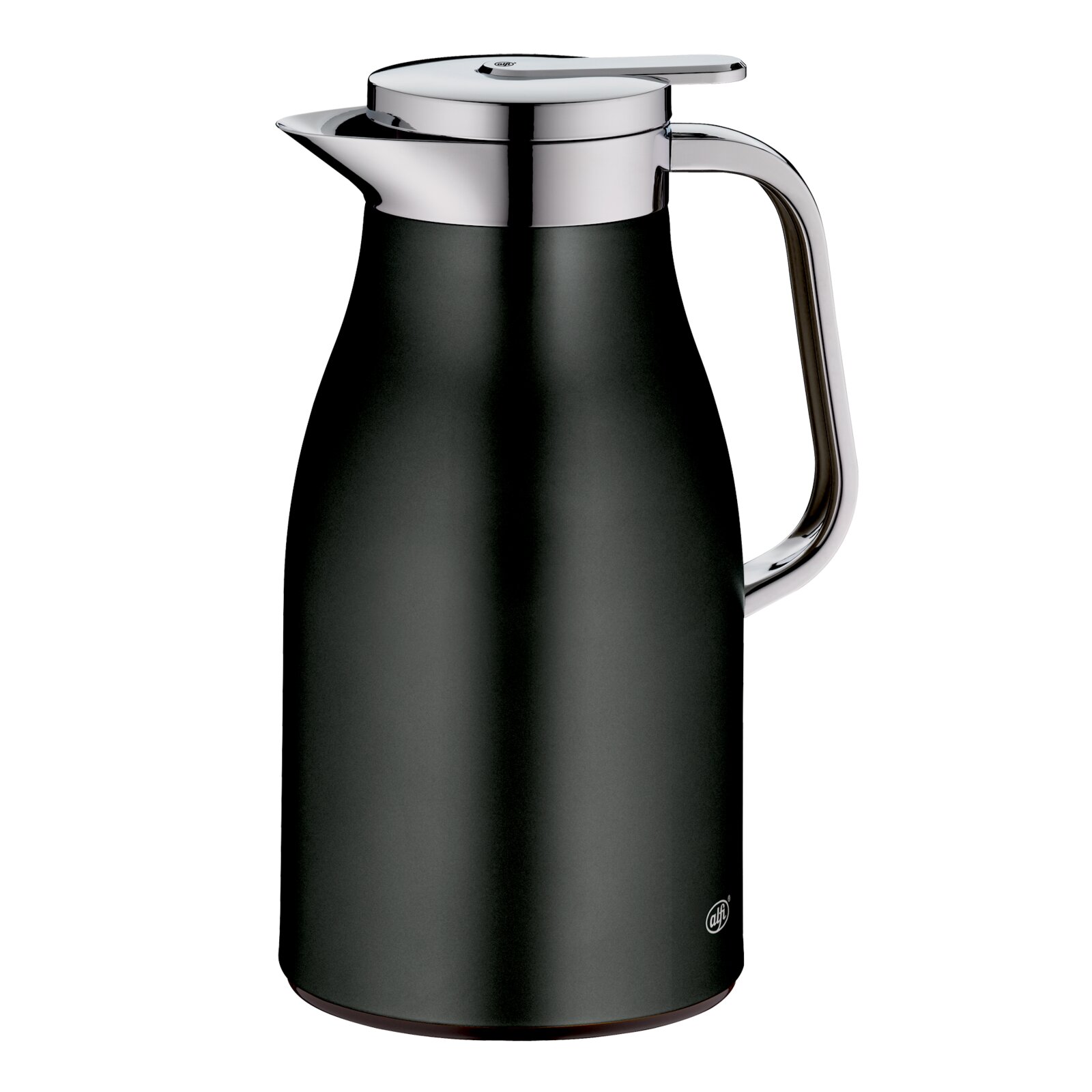 Thermoskanne SKYLINE in cool grey, 1,0l, seitliche Ansicht