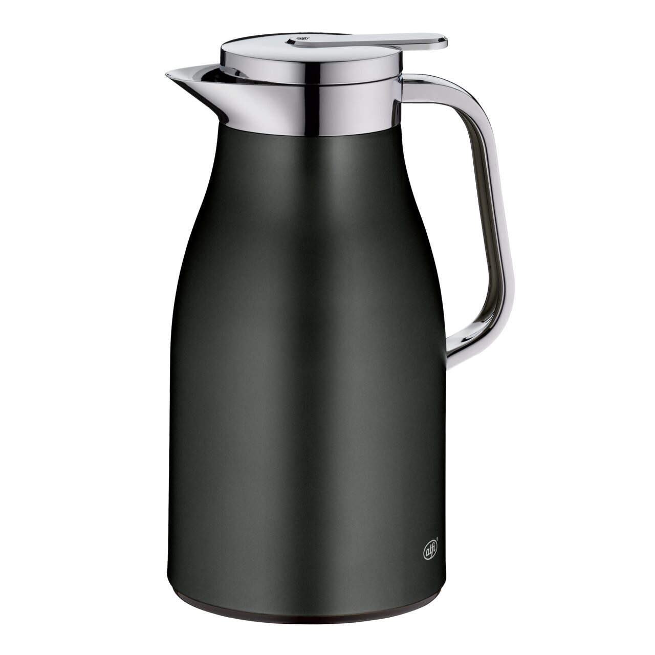Alfi Isolierkanne 1,0l SKYLINE Thermoskanne SKYLINE in cool grey, 1,0l, seitliche Ansicht