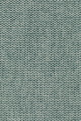 Nahaufnahme eines gewebten Stoffes in Grau- und Grüntönen, Draufsicht