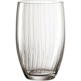 Elegantes Trinkglas POESIA in Grau mit 460ml Fassungsvermögen, seitliche Ansicht