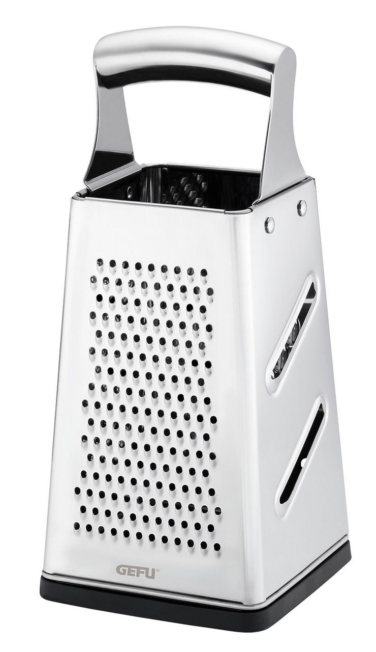 Vierkantreibe GRATO aus Edelstahl mit ergonomischem Griff, seitliche Perspektive