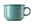 Kaffee-Obertasse Ice Blue mit feinen horizontalen Rillen, seitliche Perspektive