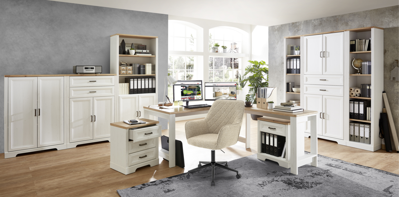 XORA Drehstuhl MARTHA Moderner Drehstuhl in einem stilvollen Büro, Vorderansicht