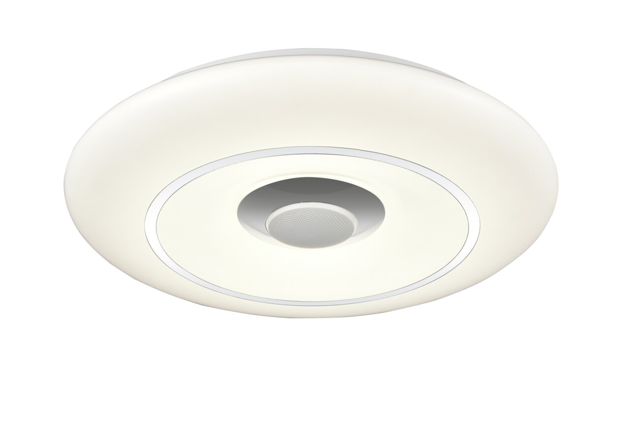 Novel LED-Deckenleuchte LED-Deckenleuchte in moderner, runder Form, von unten betrachtet