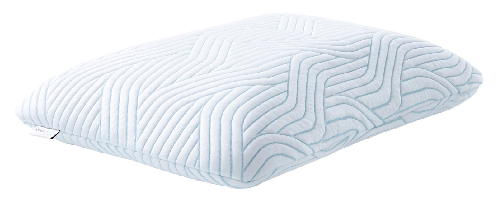 Tempur Schlafkissen ARCH Schlafkissen 63 x 43 cm mit gestepptem Muster, seitliche Perspektive