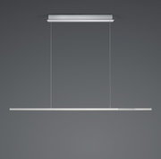 Moderne LED-Pendelleuchte OLE in minimalistischem Design, seitliche Perspektive