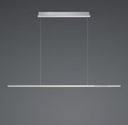 Moderne LED-Pendelleuchte OLE in minimalistischem Design, seitliche Perspektive