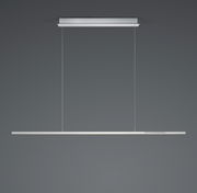 Moderne LED-Pendelleuchte OLE in minimalistischem Design, seitliche Perspektive
