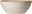 Beige Schale Olivia 23cm, seitliche Perspektive