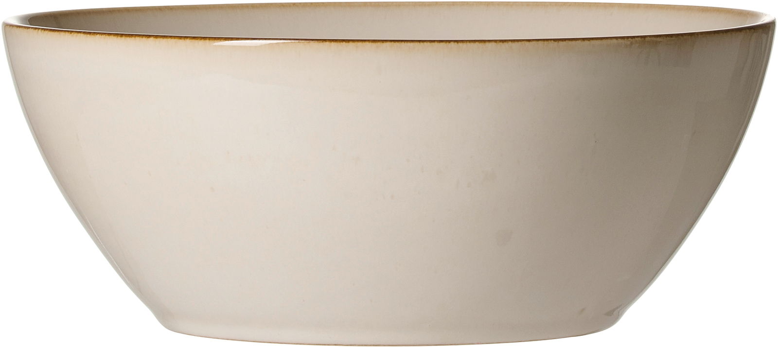 Ritzenhoff & Breker Schale OLIVIA Beige Schale Olivia 23cm, seitliche Perspektive