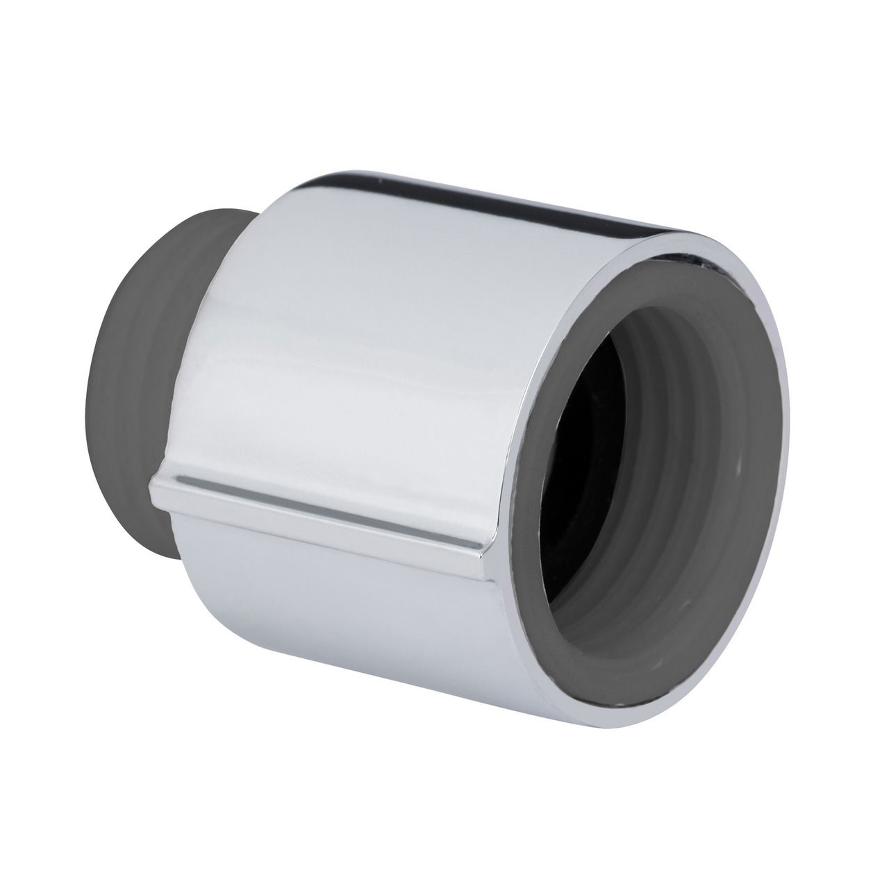 Wenko Water Saving Regulator Wassersparregler aus Chrom in seitlicher Perspektive