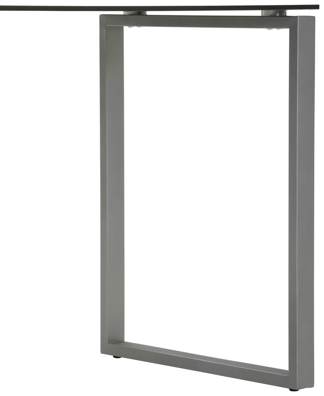 Metallisches Tischbein in seitlicher Perspektive, geeignet für Schreibtisch 1354998