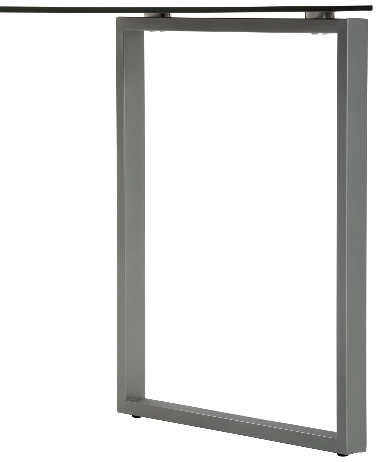 Metallisches Tischbein in seitlicher Perspektive, geeignet für Schreibtisch 1354998