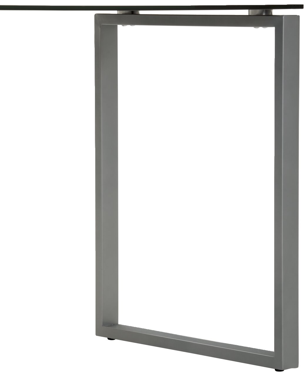 Metallisches Tischbein in seitlicher Perspektive, geeignet für Schreibtisch 1354998