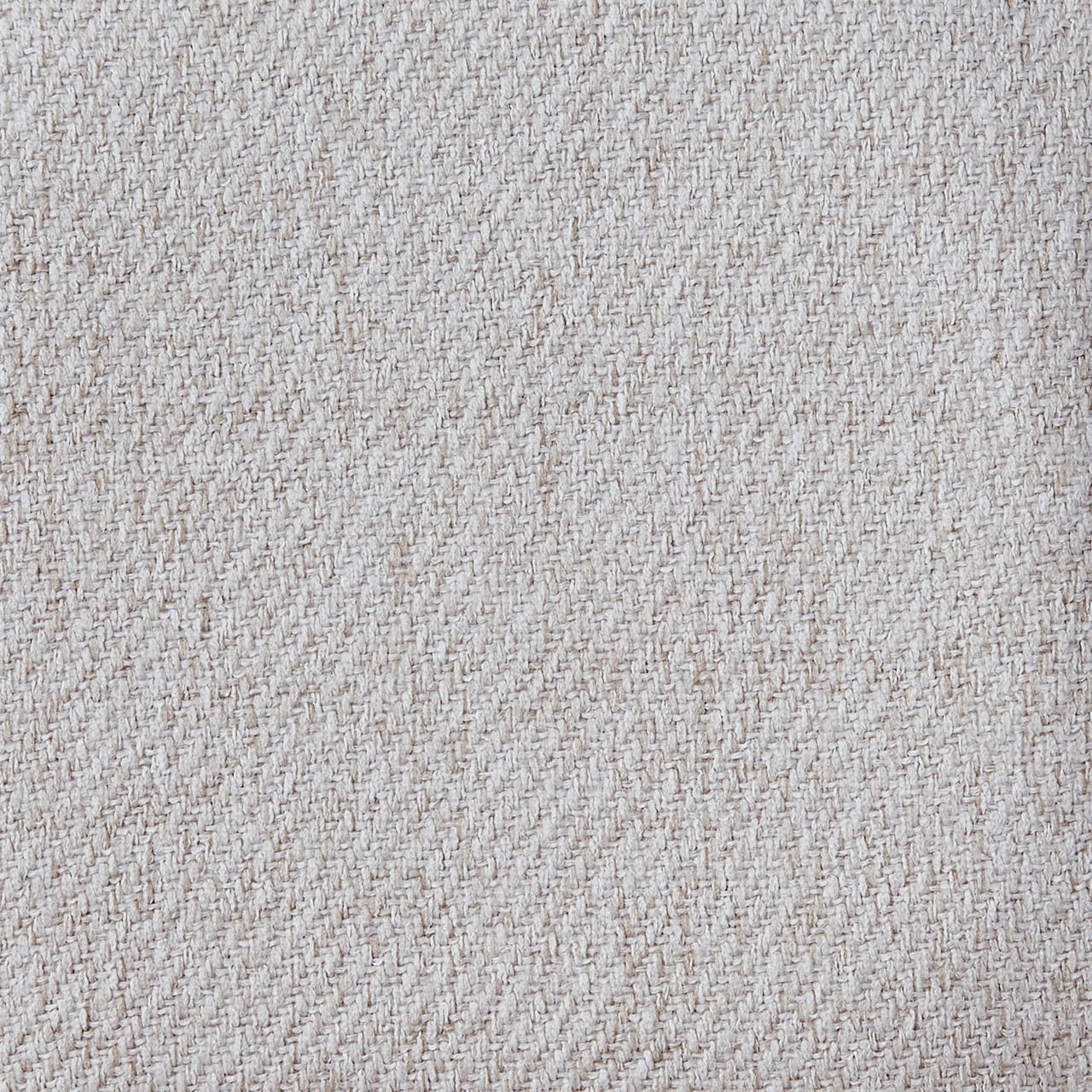 Stylife Stuhl JEFF Nahaufnahme eines beigen Stoffmusters mit diagonaler Webstruktur, Draufsicht