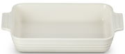 Cremfarbene Aufflaufform Klassik 25cm mit Griffen, Ansicht von oben