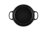 Schwarzer Gourmet Bräter 24cm, Draufsicht