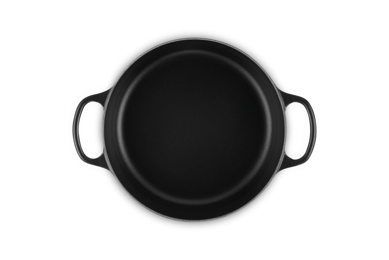 Schwarzer Gourmet Bräter 24cm, Draufsicht