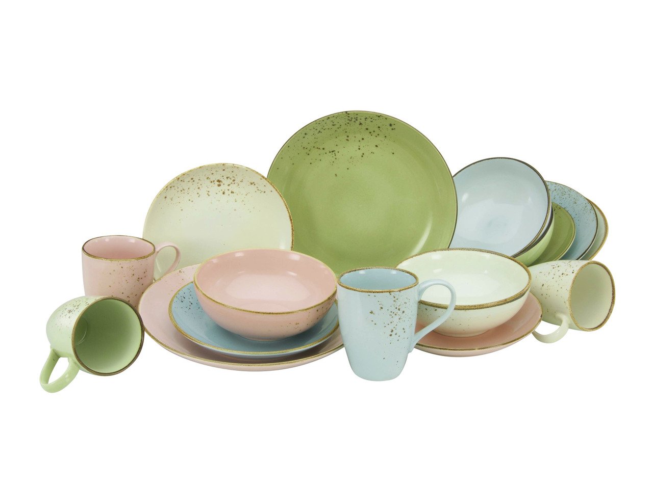 16-tlg. PASTELL COLLECTION Kombiservice | NATURE 1239765 Creatable