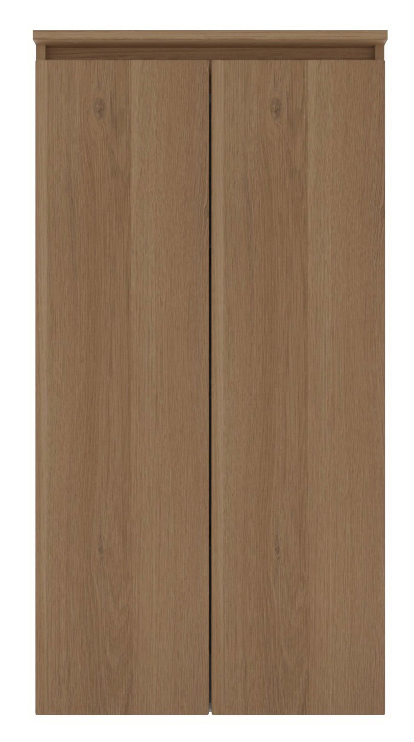 Novel Mittelschrank NV.210 Mittelschrank aus Holz mit zwei Türen, frontale Ansicht