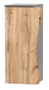 Unterschrank mit Holzoptik, Frontansicht