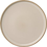 Dessertteller Olivia 21cm in Beige, Draufsicht