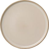 Dessertteller Olivia 21cm in Beige, Draufsicht