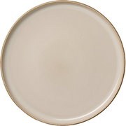 Dessertteller Olivia 21cm in Beige, Draufsicht