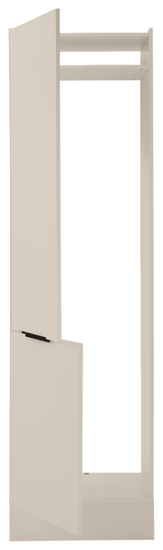 Kühlschrankumbau 60 in seitlicher Perspektive mit offener Tür