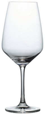 Elegantes Weinglas Tulip in Seitenansicht, ideal für stilvolle Anlässe.