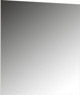 Moderner rechteckiger Spiegel in schräger Perspektive