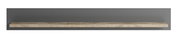 Wandpaneel mit Holzregal in Frontansicht, modernes Design, Set One Lancaster