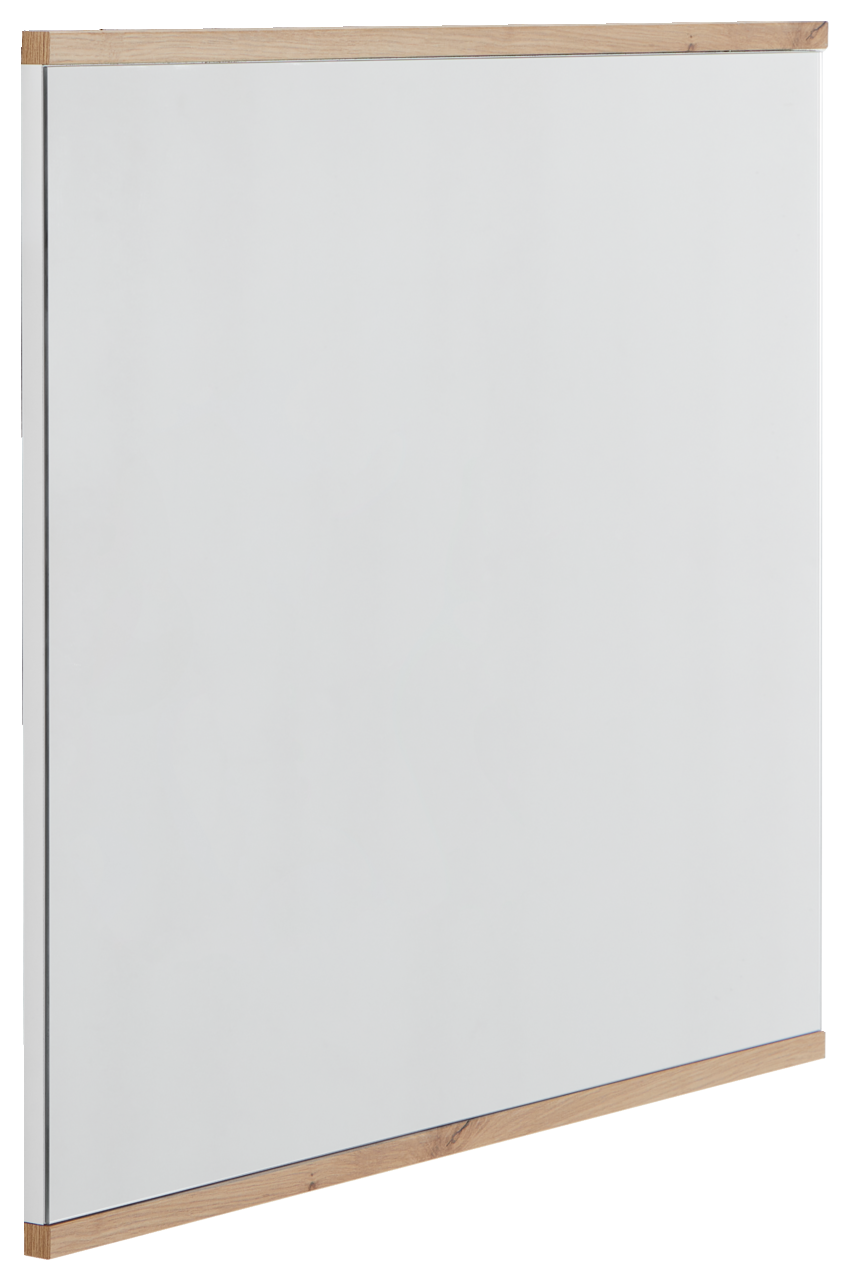 XORA Spiegel YAMAEL Spiegel mit Holzrahmen, seitliche Perspektive