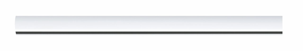 Seitliche Ansicht einer 1,5m langen Schiene in schlichtem Design.