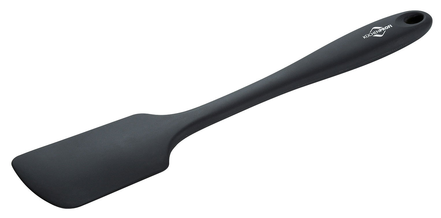 Schwarzer Teigschaber TREND in seitlicher Perspektive