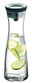 Wasserkaraffe BASIC 1L mit Limettenscheiben, seitliche Ansicht