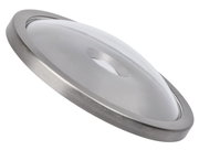 LED Leuchtmittel in Titanoptik, seitliche Perspektive