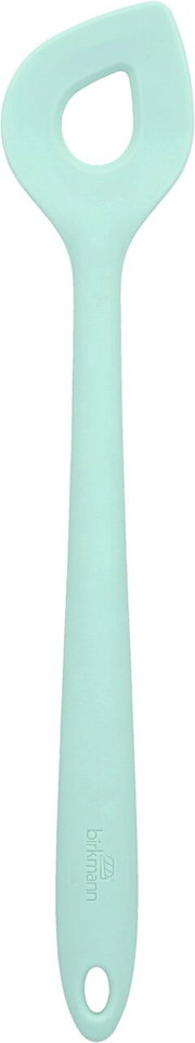 Mintfarbener Rührlöffel aus Kunststoff, Vorderansicht