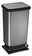 rotho Treteimer Paso 40L carbon  Treteimer Paso 40L in Carbon-Optik, seitliche Perspektive