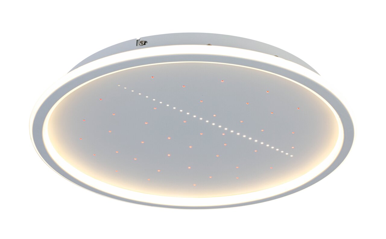 Novel LED-plafondlamp DECKENLEUCHTE Ronde led-plafondlamp met een modern ontwerp, zijaanzicht