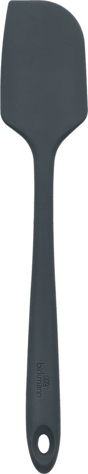 Grauer Teigschaber aus Silikon, Ansicht von oben